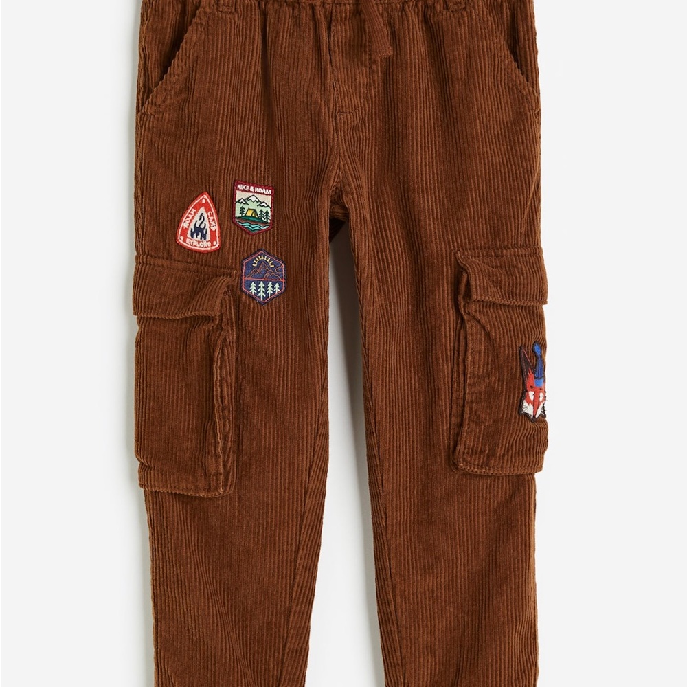 H&M KIDS LINED CARGO CORDUROY JOGGERS
$30